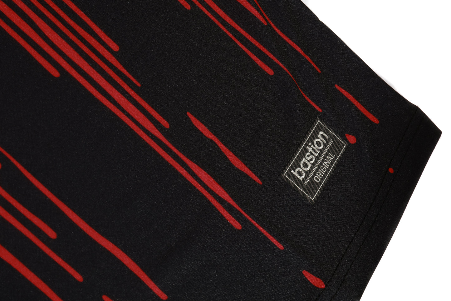 Soccer Jersey (Black/Red)
