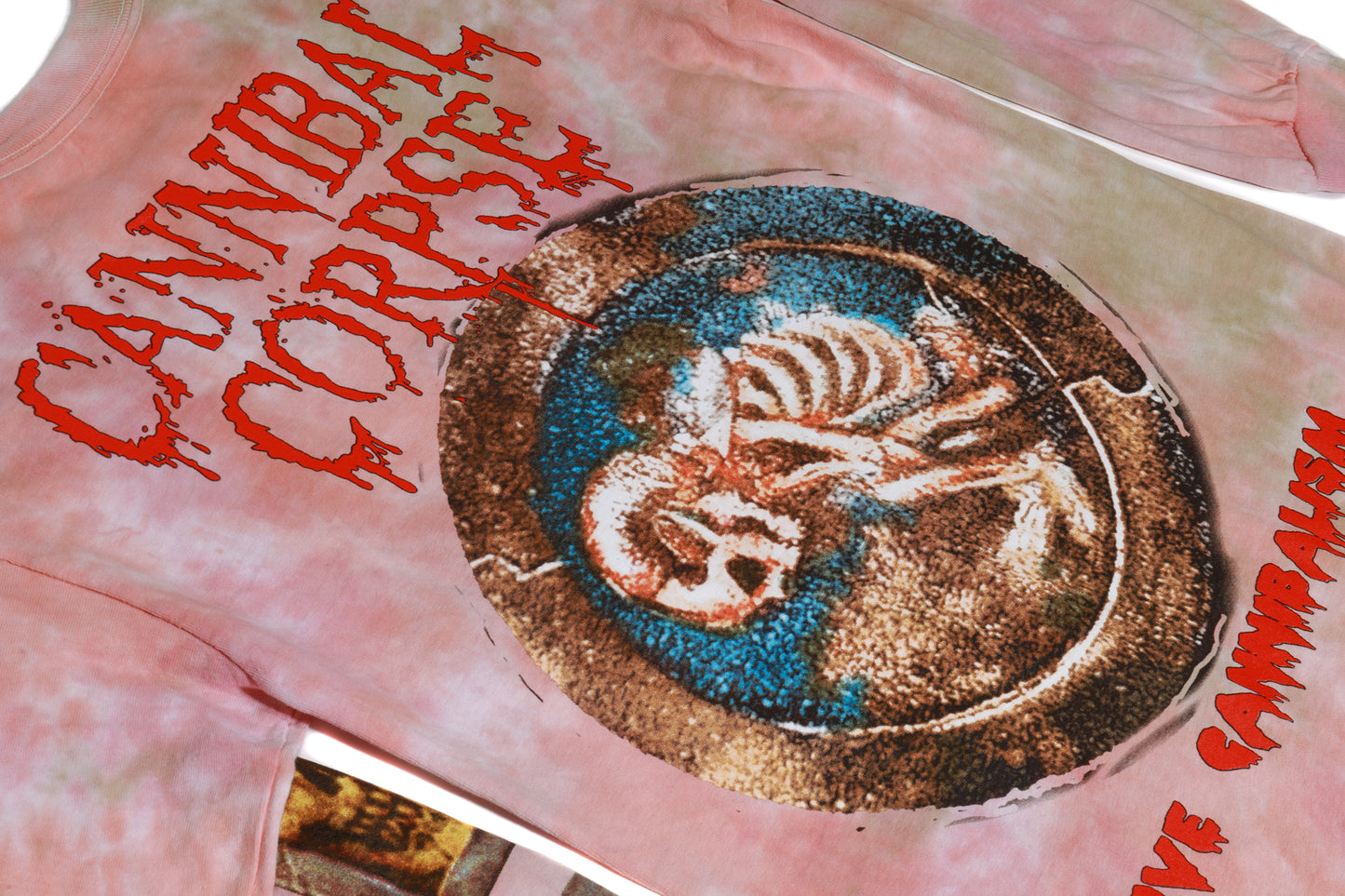 Live Cannibalism Long Sleeve (Scab Dye)