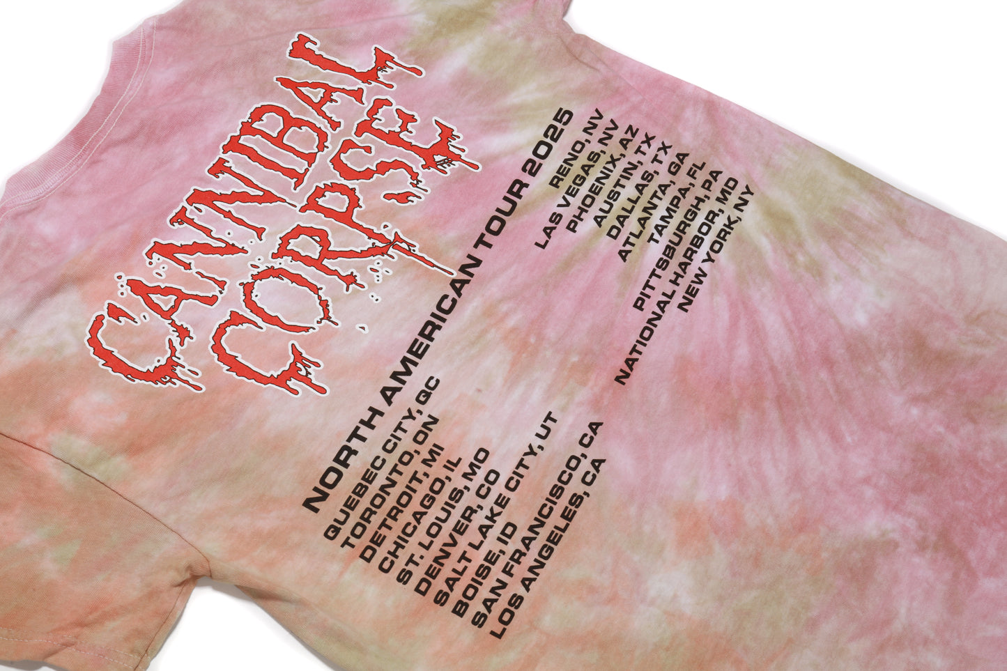 Impalement 2025 Tour T-Shirt (Everglades Dye)