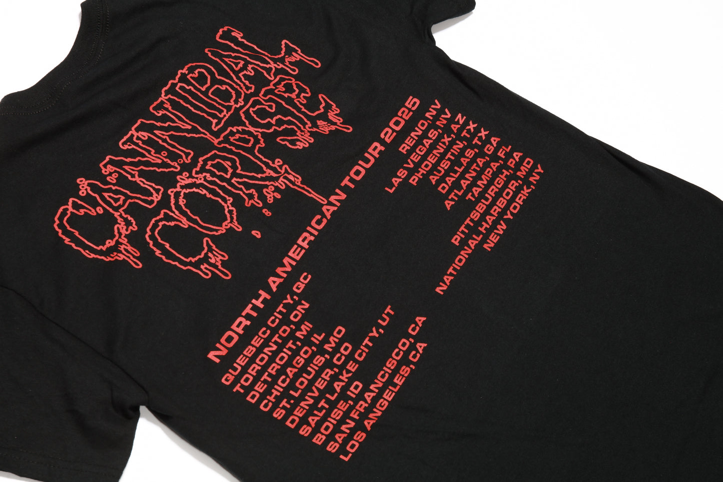 Head Wound 2025 Tour T-Shirt (Black)