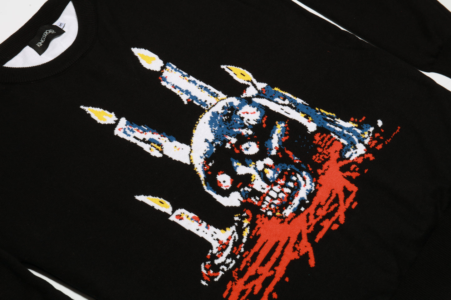 Ritual Candles Knit Sweater (Black)