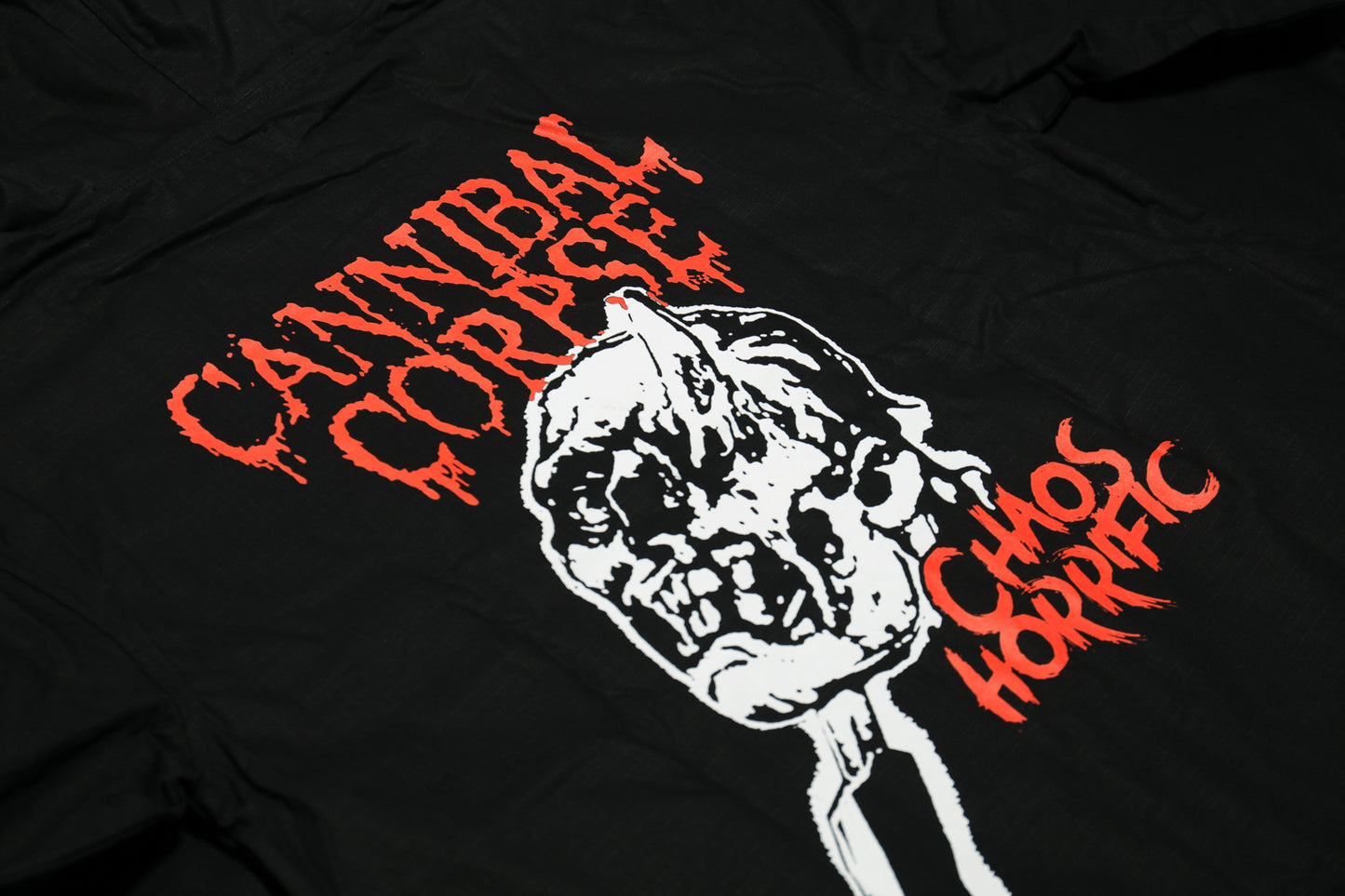 Ice Pick Skull Anorak Jacket (Black)