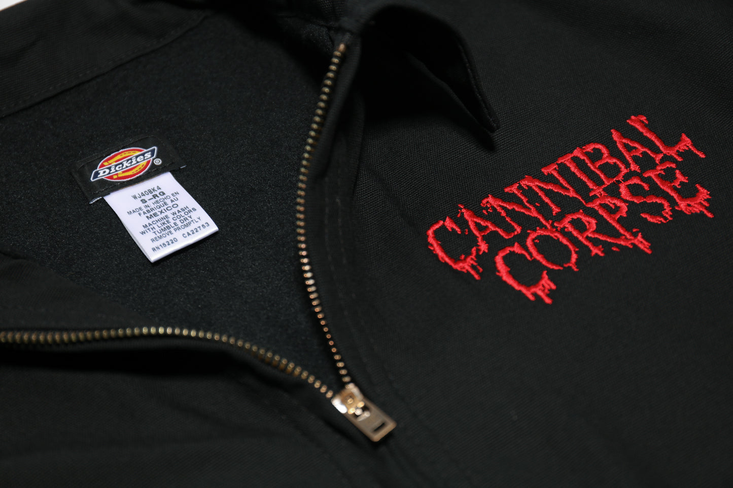 Ice Pick Skull Dickies Work Jacket (Black)