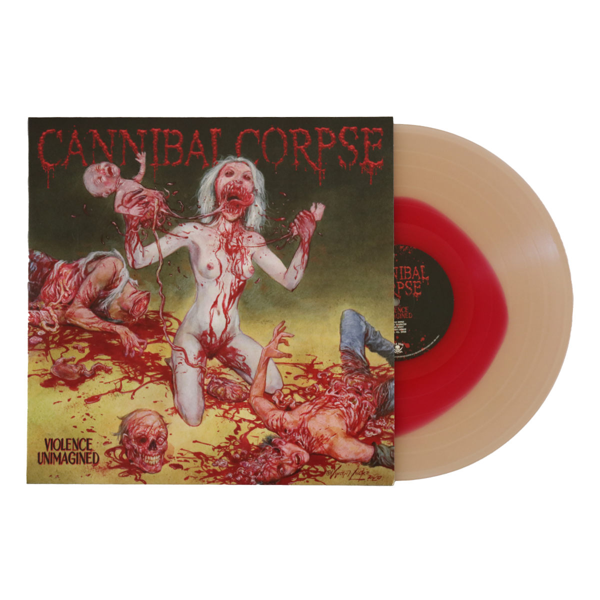 Violence Unimagined LP (Uncensored Cover) (Red/Beer)