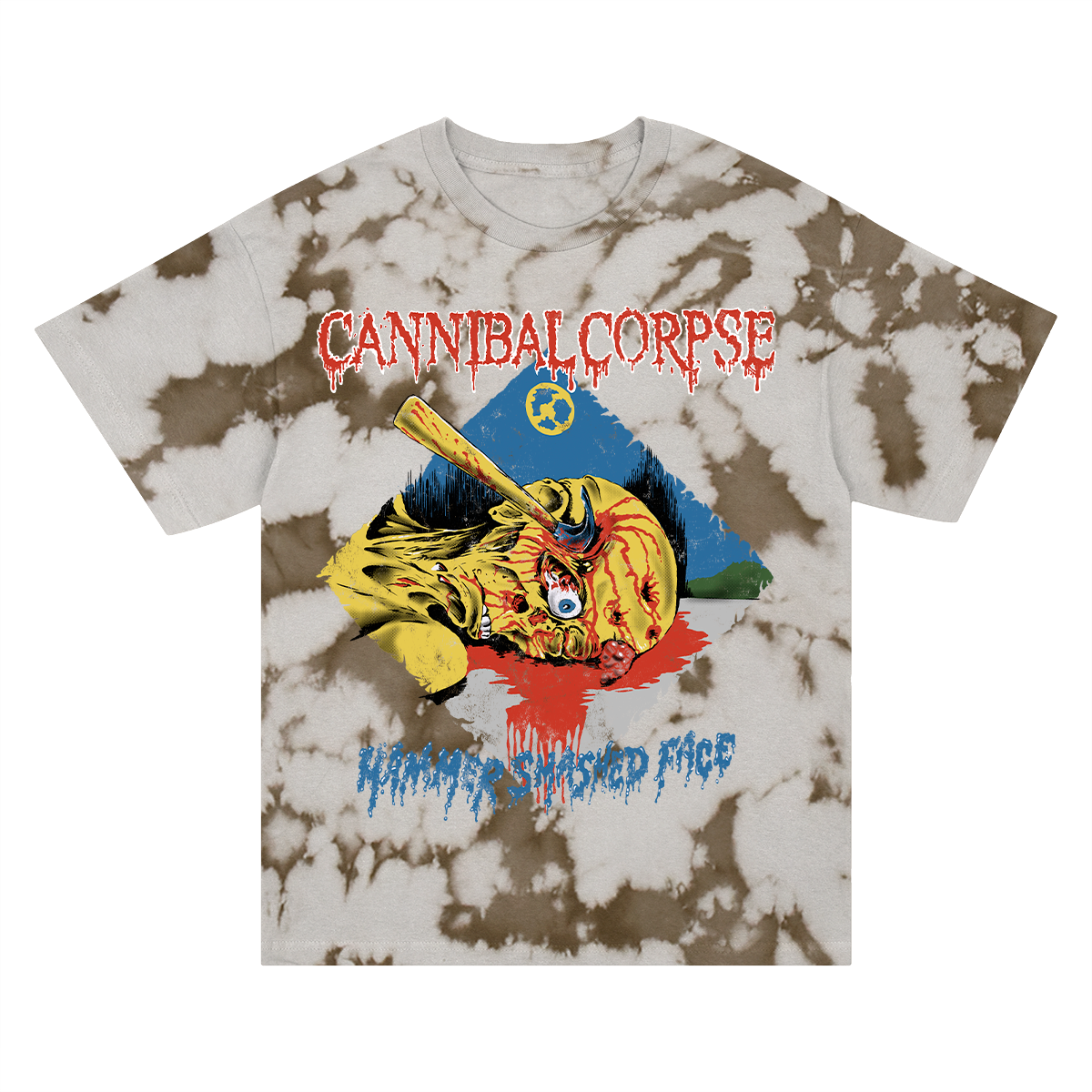 Hammer Smashed Face T-Shirt (Mold Dye) – Cannibal Corpse Hammer Smashed Face T-Shirt (Mold Dye) – Cannibal Corpse