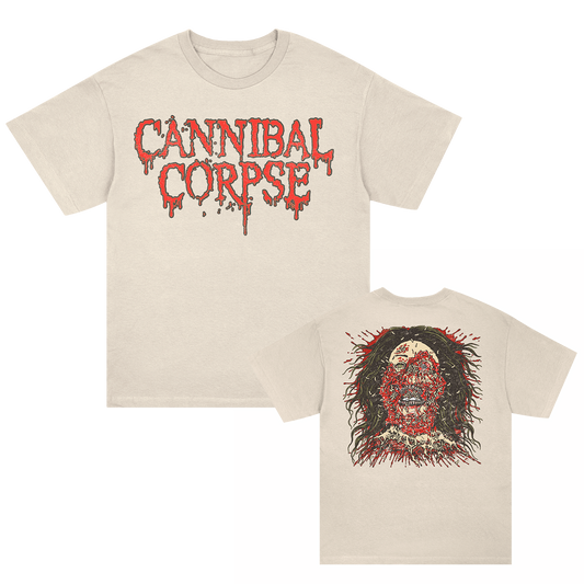 Logo Face Rot T-Shirt (Cream)