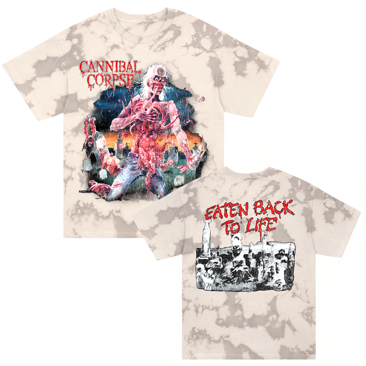 Eaten Back To Life T-Shirt (Vintage Marble Dye)