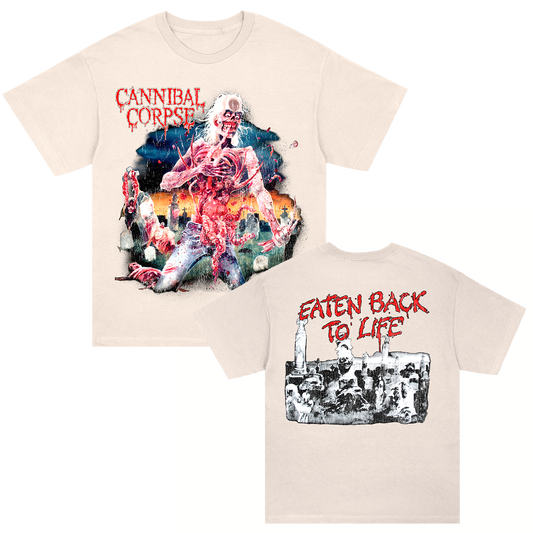 Eaten Back To Life T-Shirt (Faded Cream)