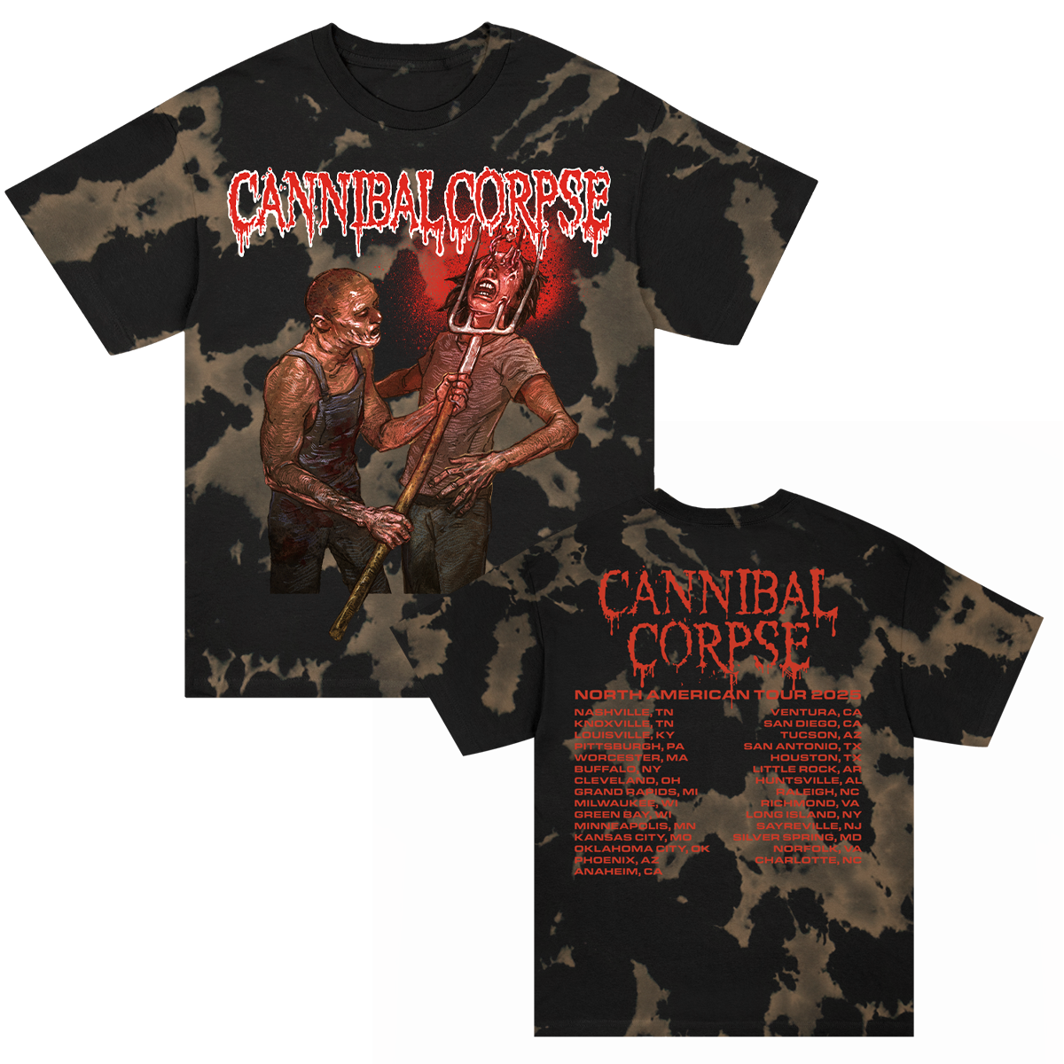 Pitchfork Impalement 2025 Tour T-Shirt (Dye)