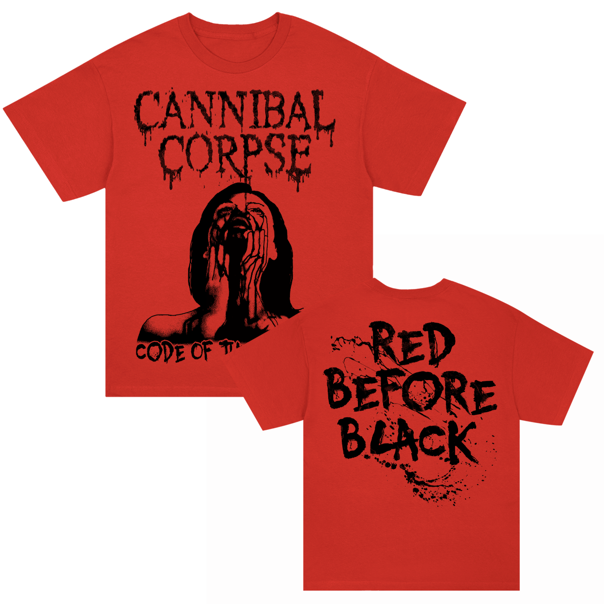 Code Of The Slashers T-Shirt (Red)