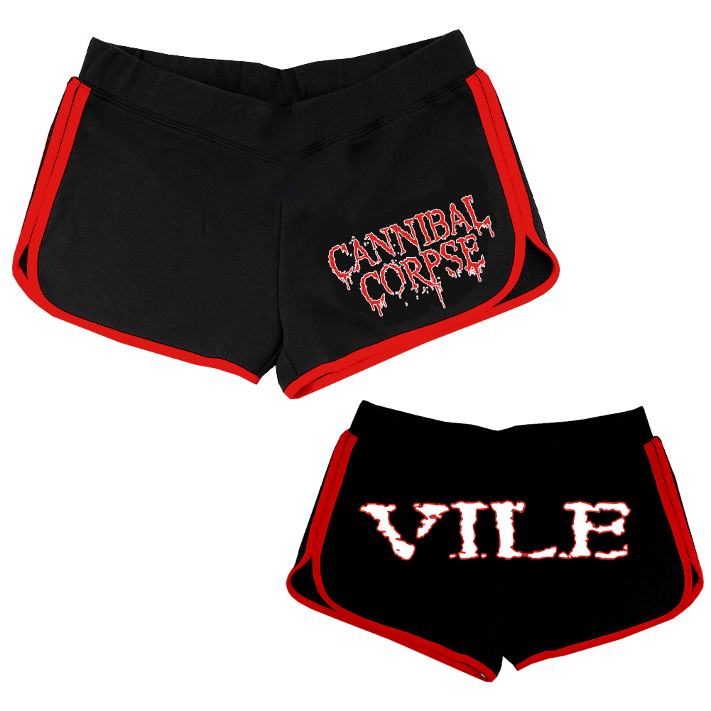 Cannibal Corpse Vile Shorts (Black)