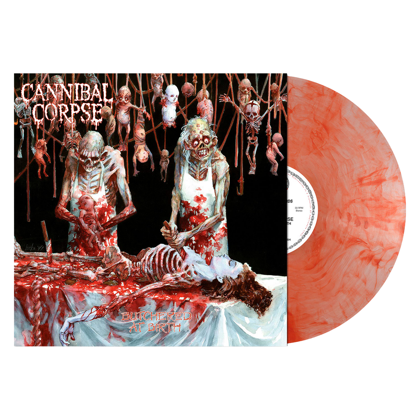 Butchered At Birth LP (Red Smoke)