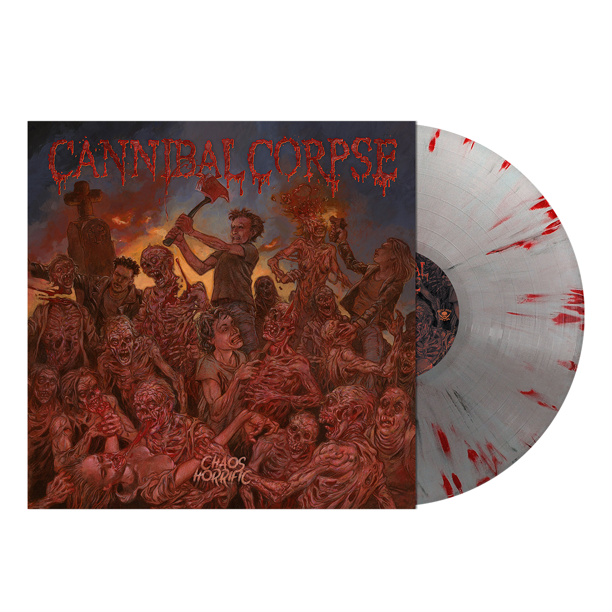 Chaos Horrific LP (Silver/Blood Red)