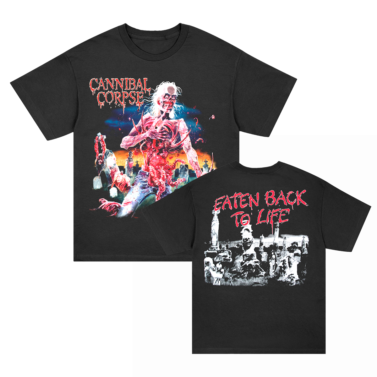 Eaten Back To Life T-Shirt (Black)