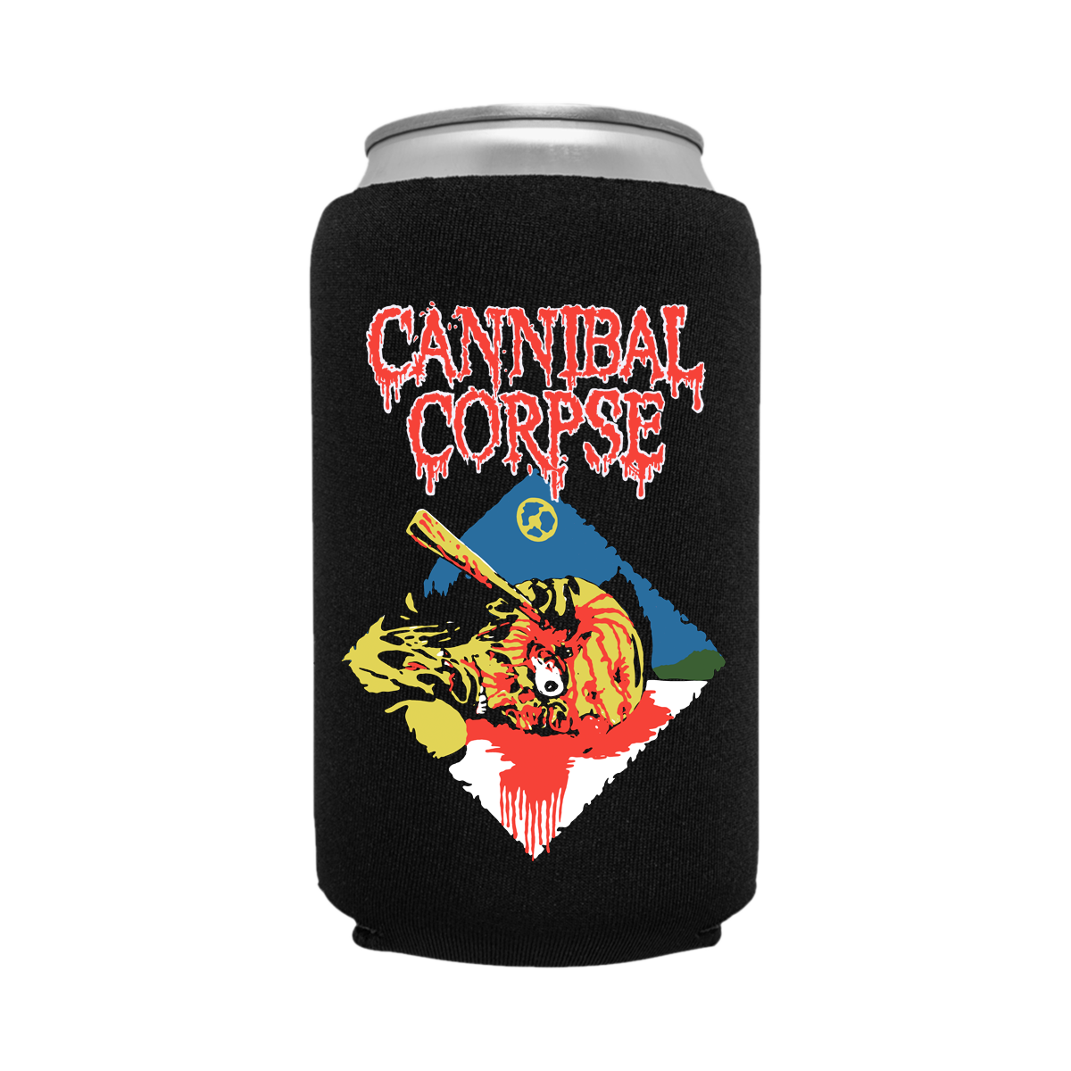 Hammer Smashed Face Coozie (Black)