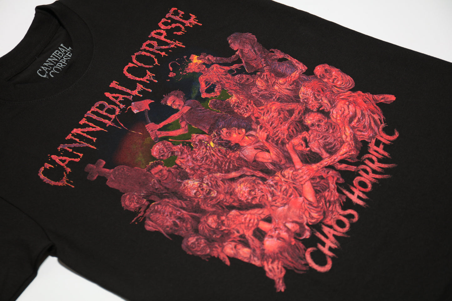 Chaos Horrific Cover T-Shirt (Black)