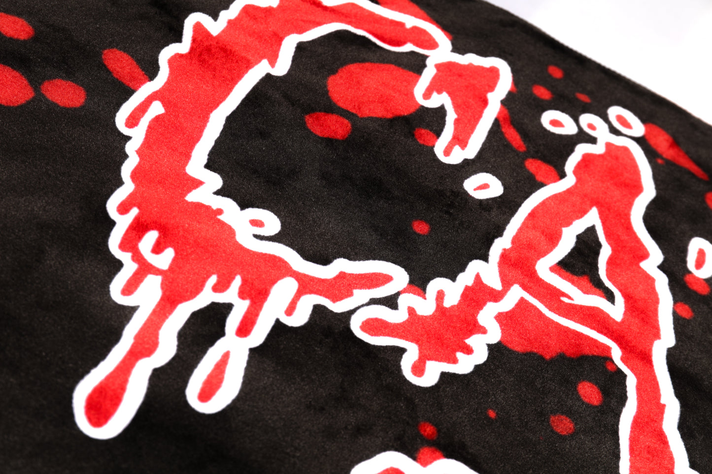 Blood Splatter Logo Towel (Black)