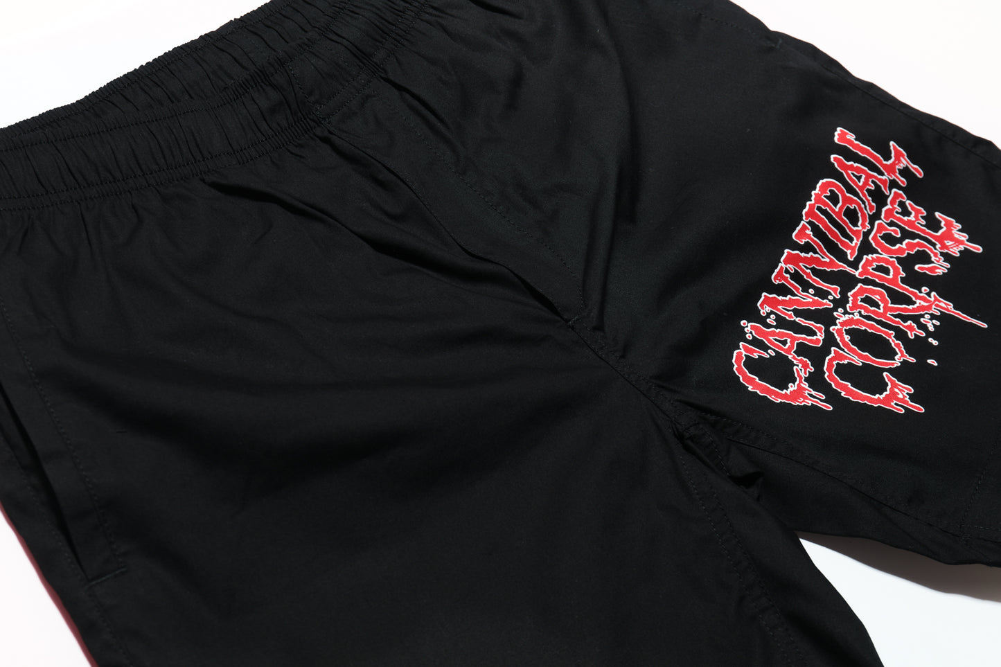 Logo Beach Shorts (Black)