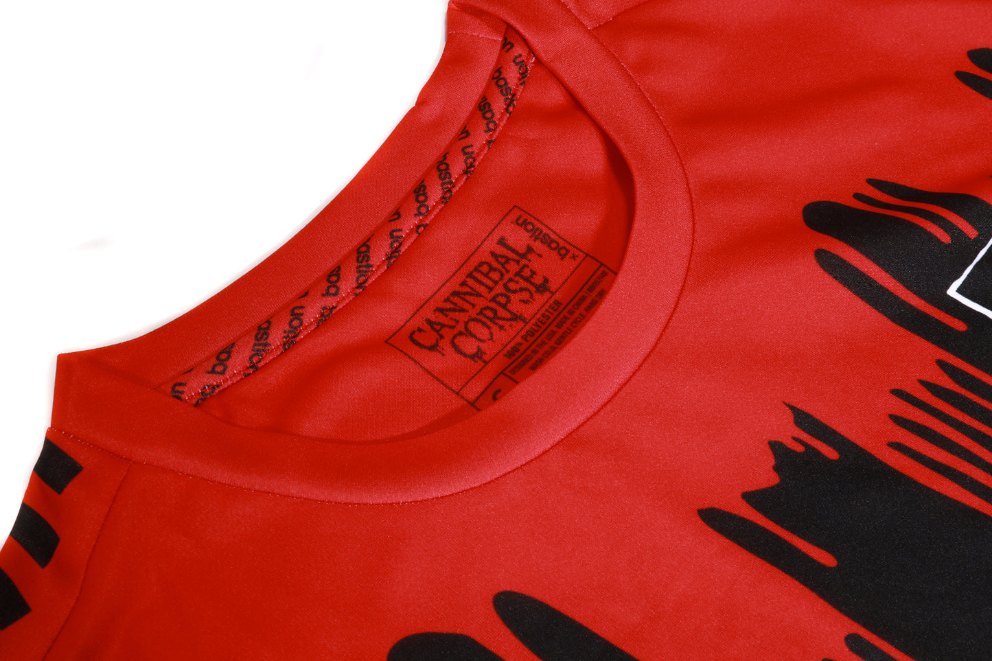 Soccer Jersey (Black/Red)