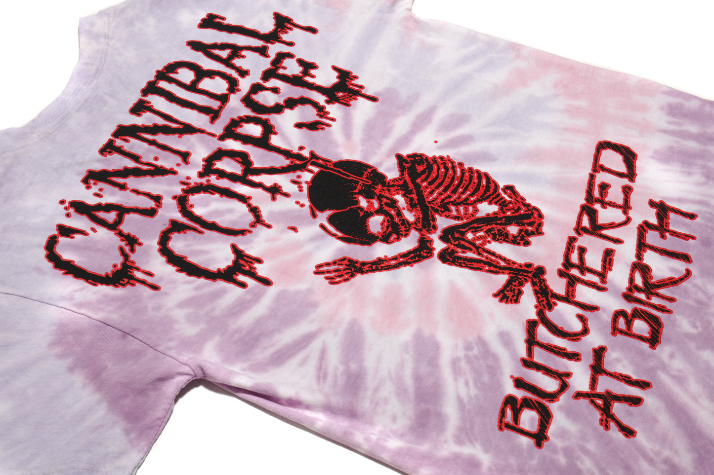 Butchered At Birth Poster T-Shirt (Guts Dye)