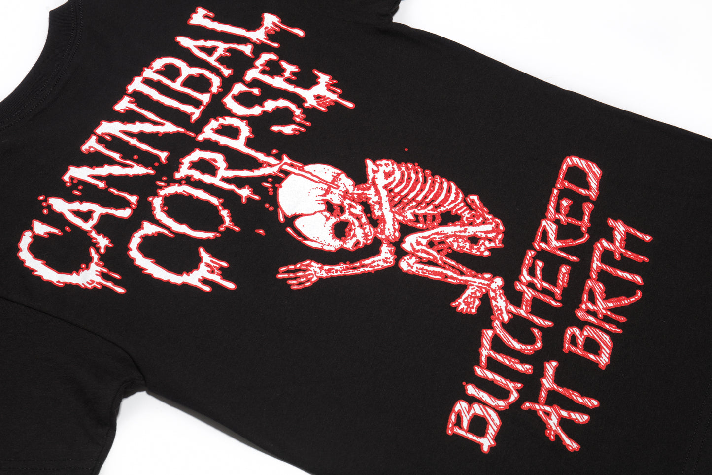 Butchered At Birth Poster T-Shirt (Black)