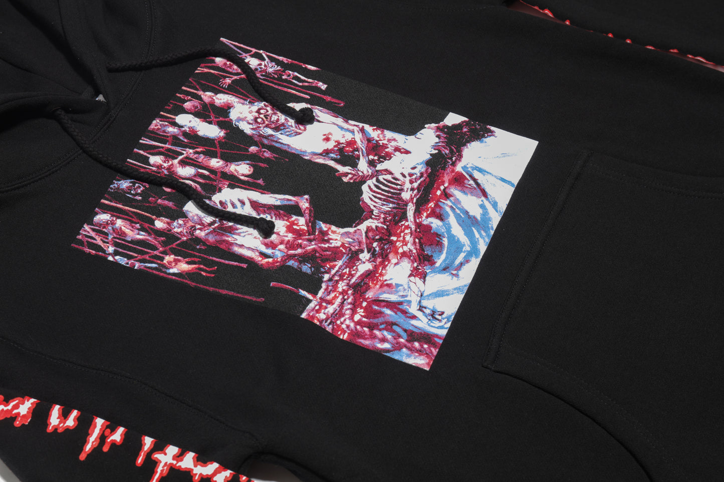 Butchered At Birth Poster Pullover Hoodie (Black)