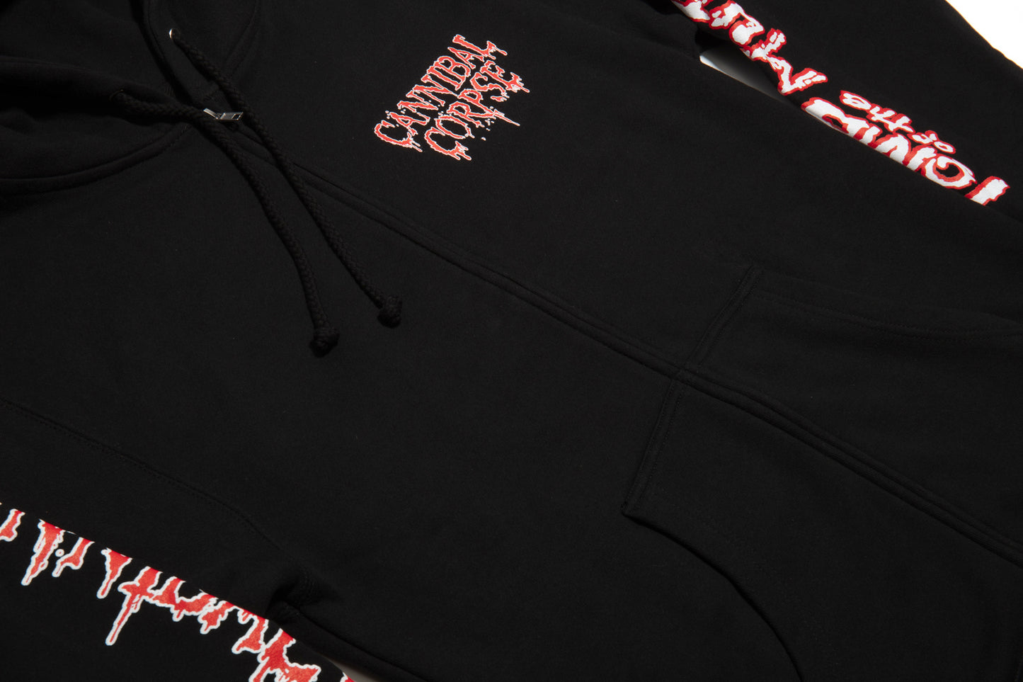 Tomb Of The Mutilated Zip Up Hoodie (Black)