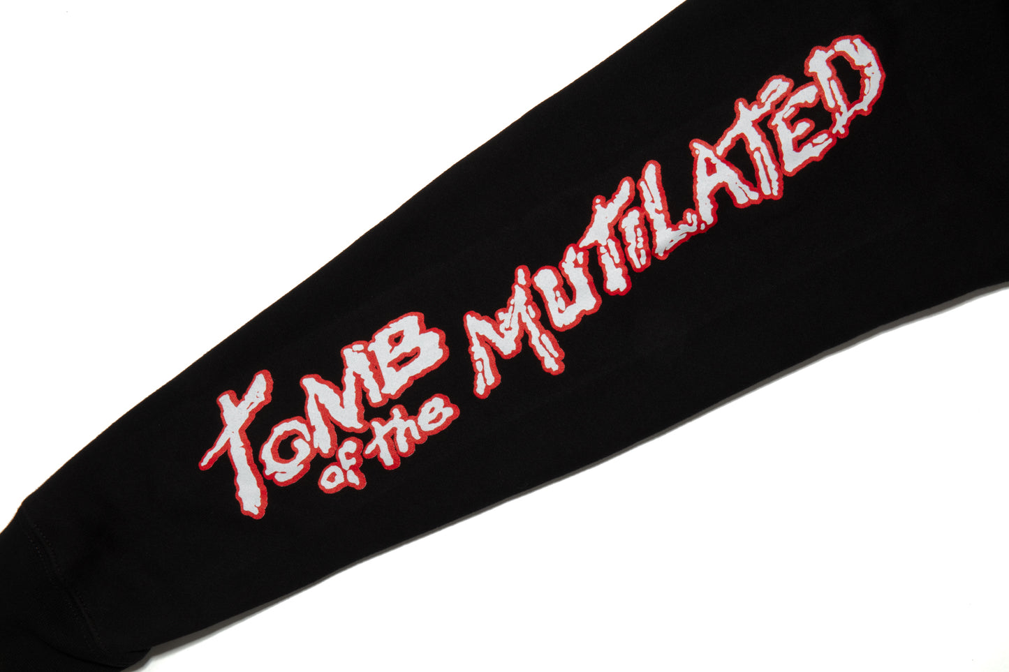 Tomb Of The Mutilated Zip Up Hoodie (Black)