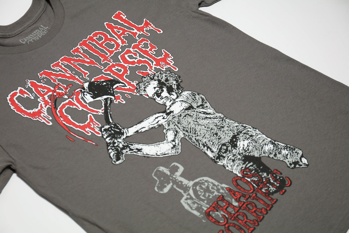 Chaos Horrific Bootleg T-Shirt (Dark Grey)