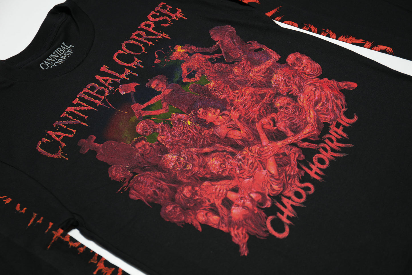 Chaos Horrific Cover Long Sleeve (Black)