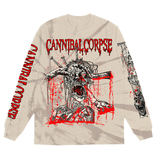Stabbing Undead Long Sleeve (Marble Dye)