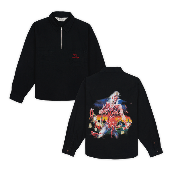 Cannibal Corpse X Brain Dead Work Shirt (Black)