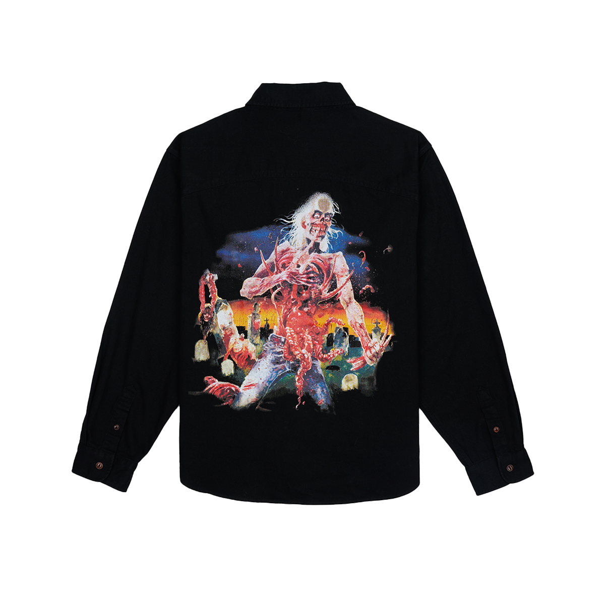 Cannibal Corpse X Brain Dead Work Shirt (Black)