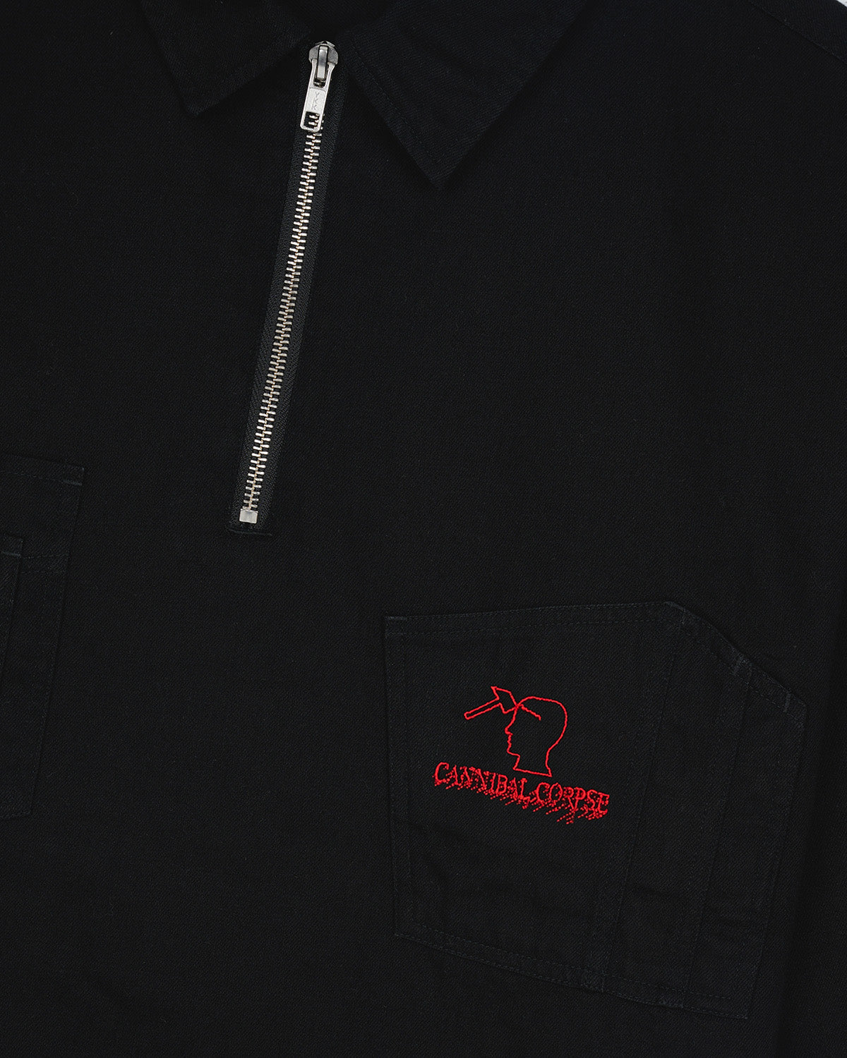 Cannibal Corpse X Brain Dead Work Shirt (Black)