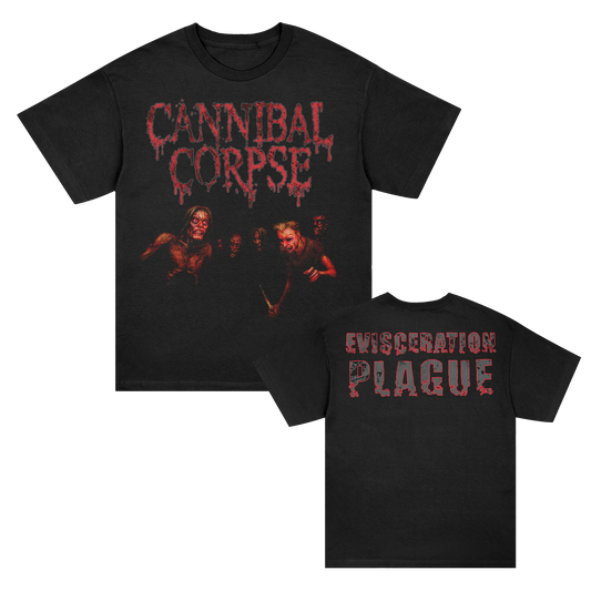 Evisceration Plague Album Cover T-Shirt (Black)