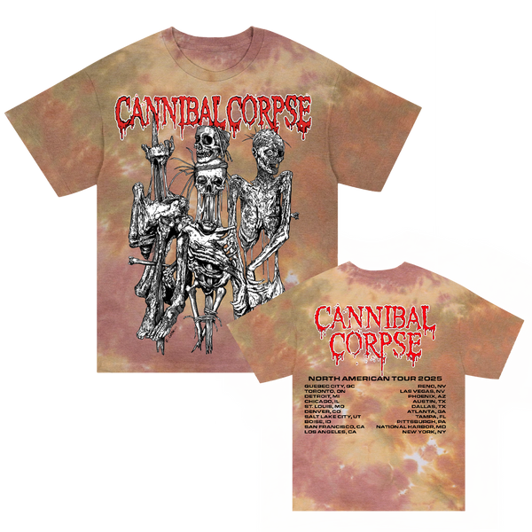 Impalement 2025 Tour T-Shirt (Everglades Dye) – Cannibal Corpse