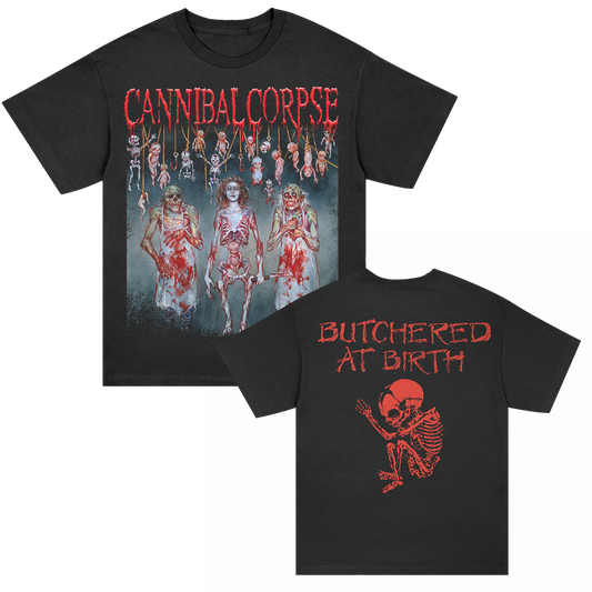 Butchered At Birth Alternate Cover T-Shirt (Black)