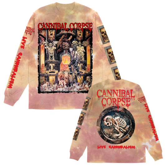 Live Cannibalism Long Sleeve (Scab Dye)