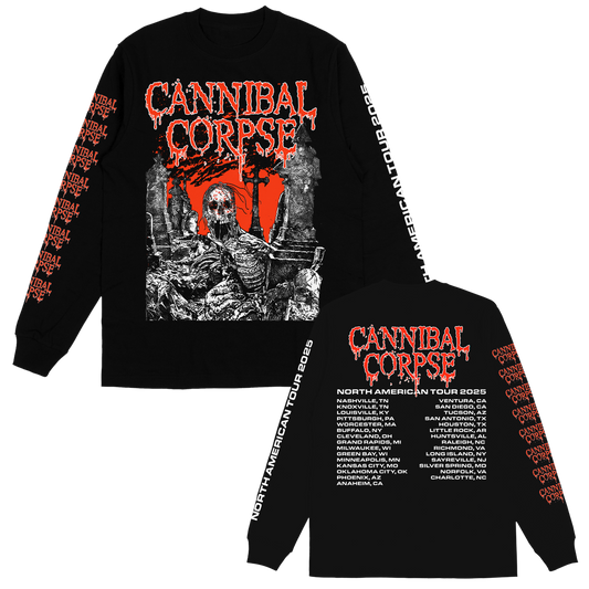 Graveside 2025 Tour Long Sleeve (Black)