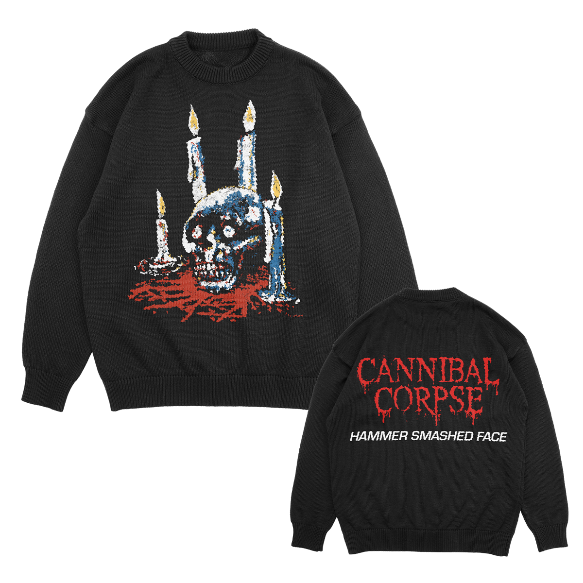 Ritual Candles Knit Sweater (Black)