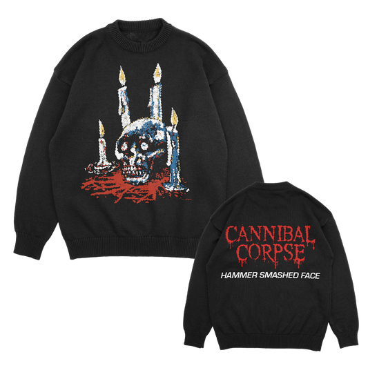 Ritual Candles Knit Sweater (Black)