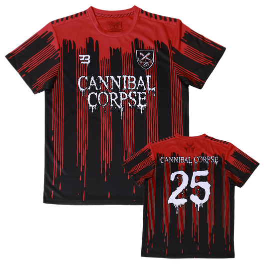 Soccer Jersey (Black/Red)