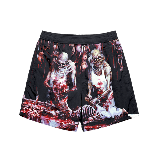 Butchered At Birth All Over Print Shorts