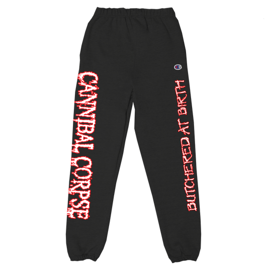 Butchered At Birth Sweatpants (Black)