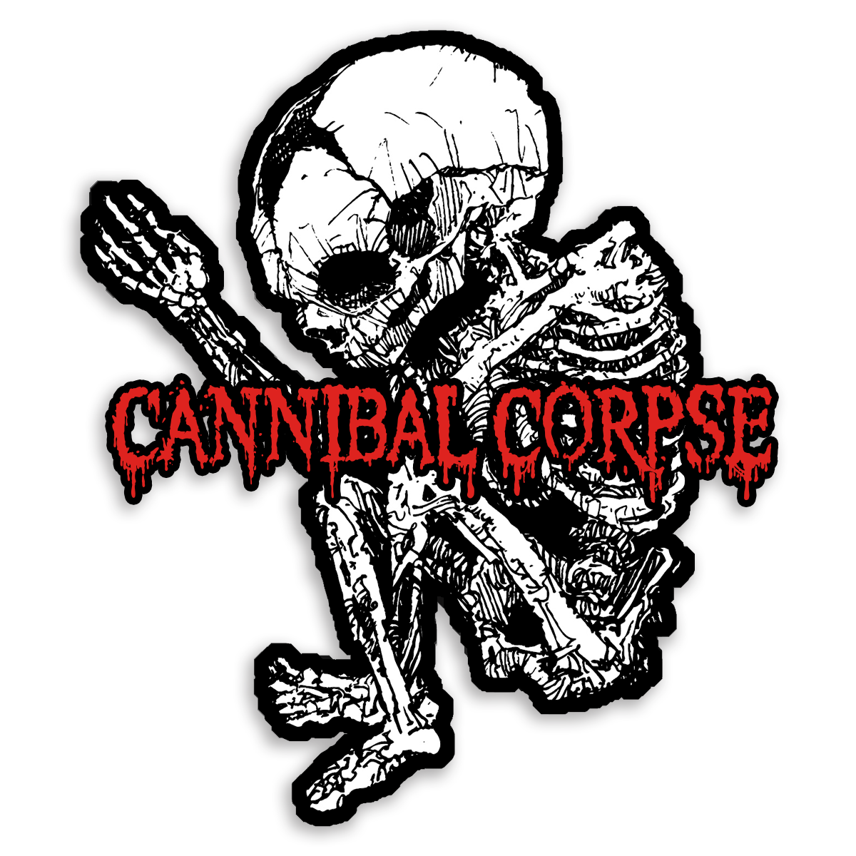 Logo Fetus Enamel Pin