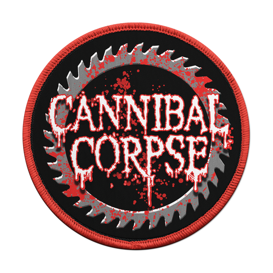 Cannibal Corpse Saw Blade Patch