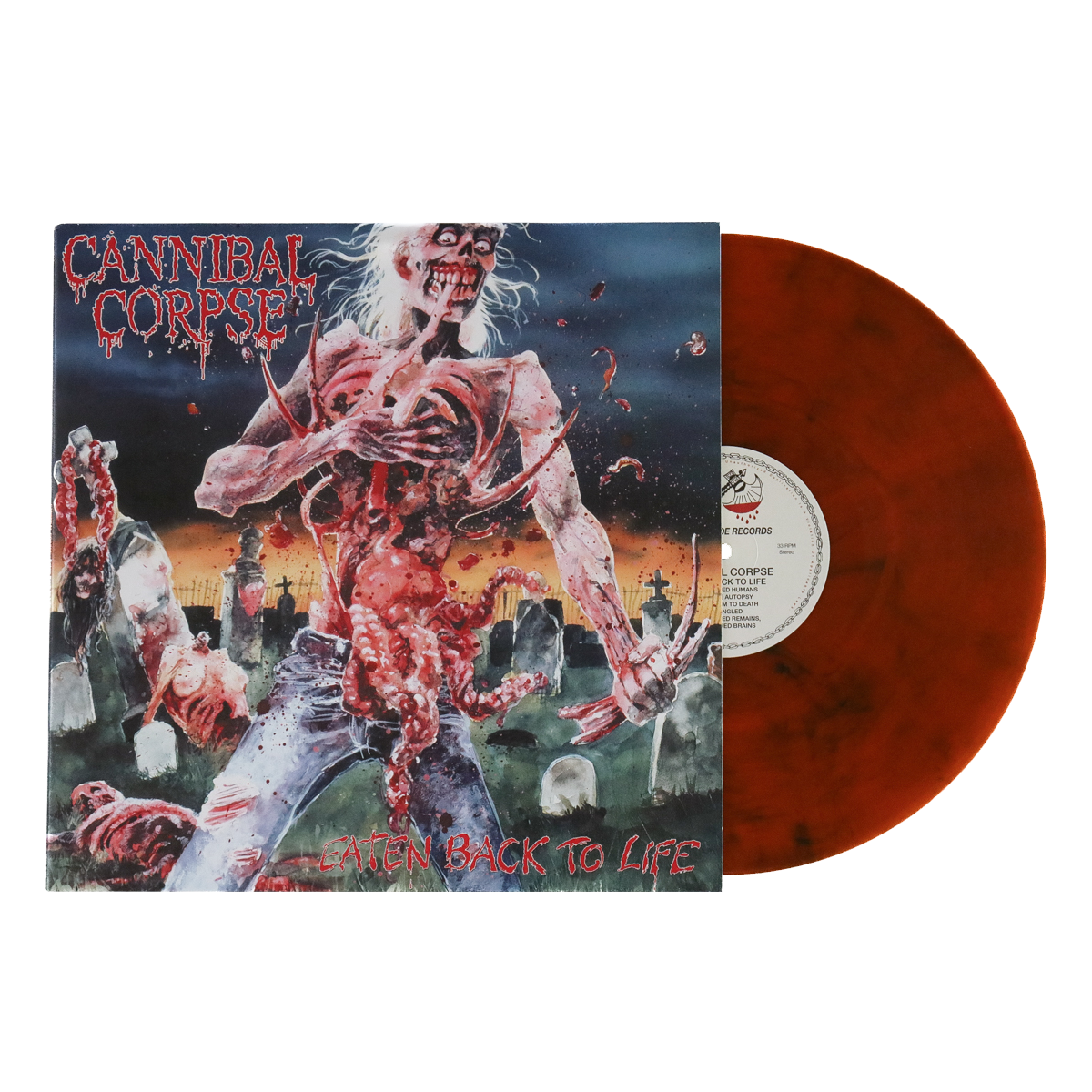 Eaten Back To Life LP (Orange Smoke)