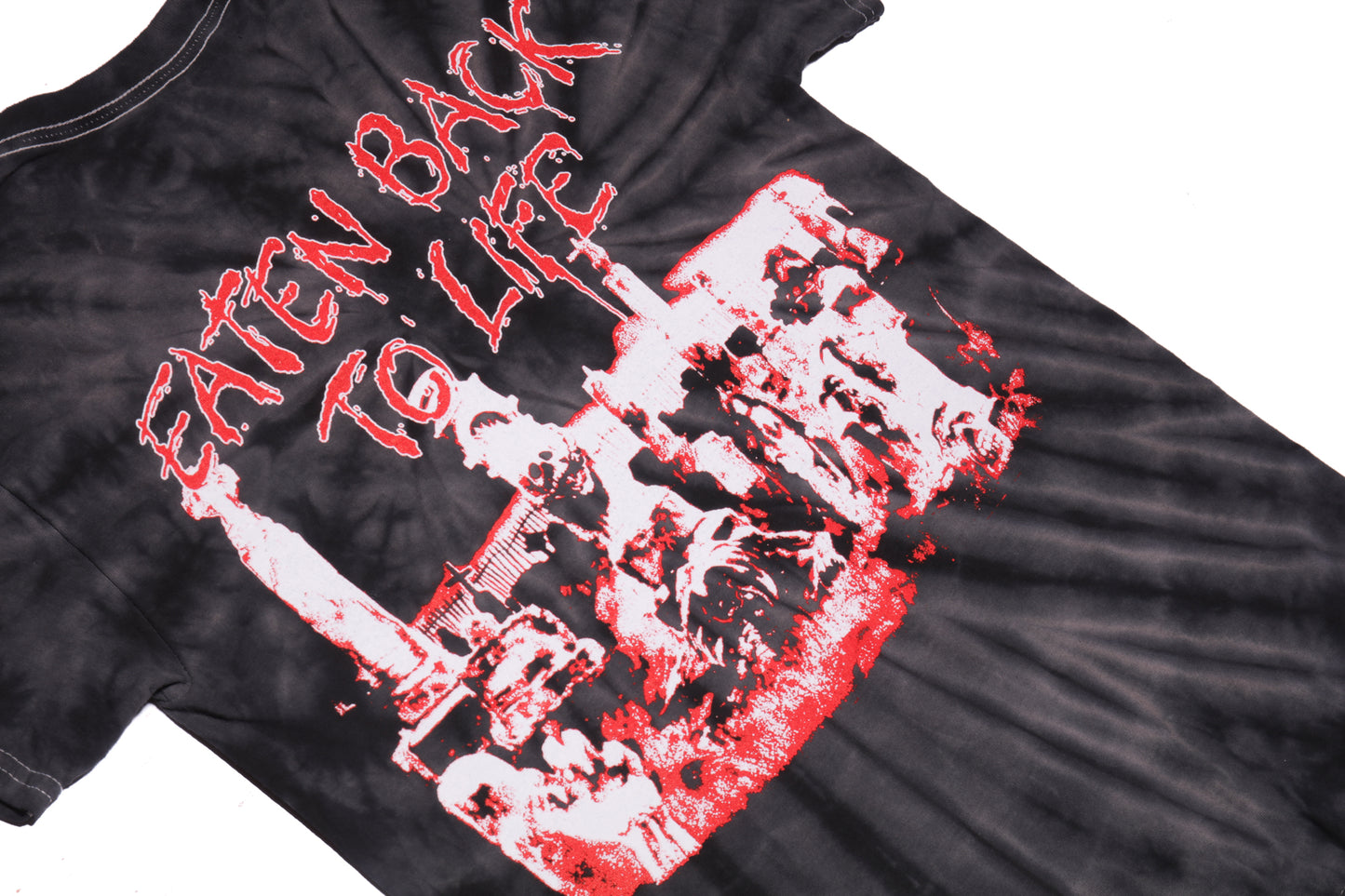 Eaten Back To Life Bootleg T-Shirt (Spider Black Dye)