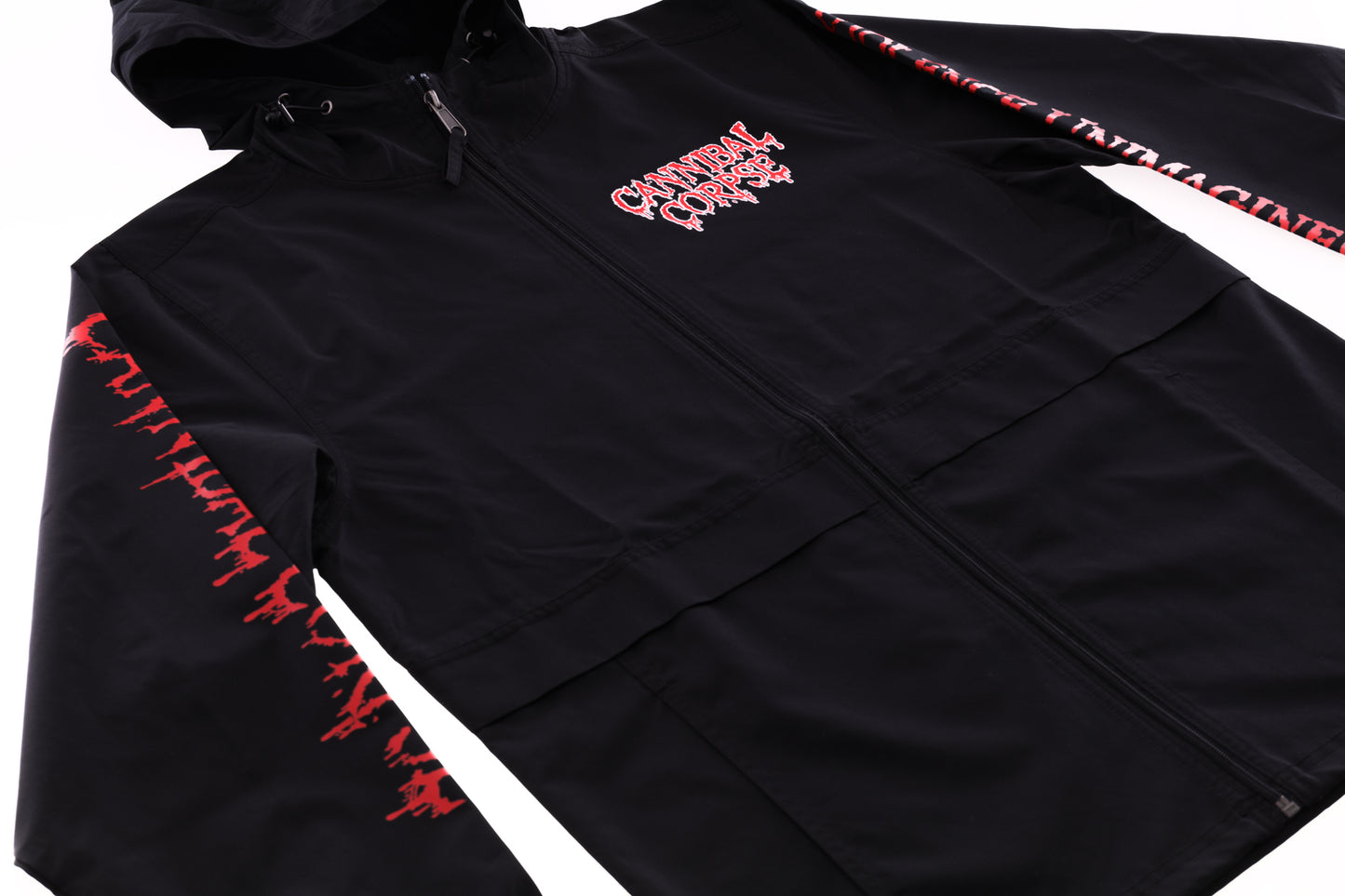 Logo Champion Anorak Jacket (Black)