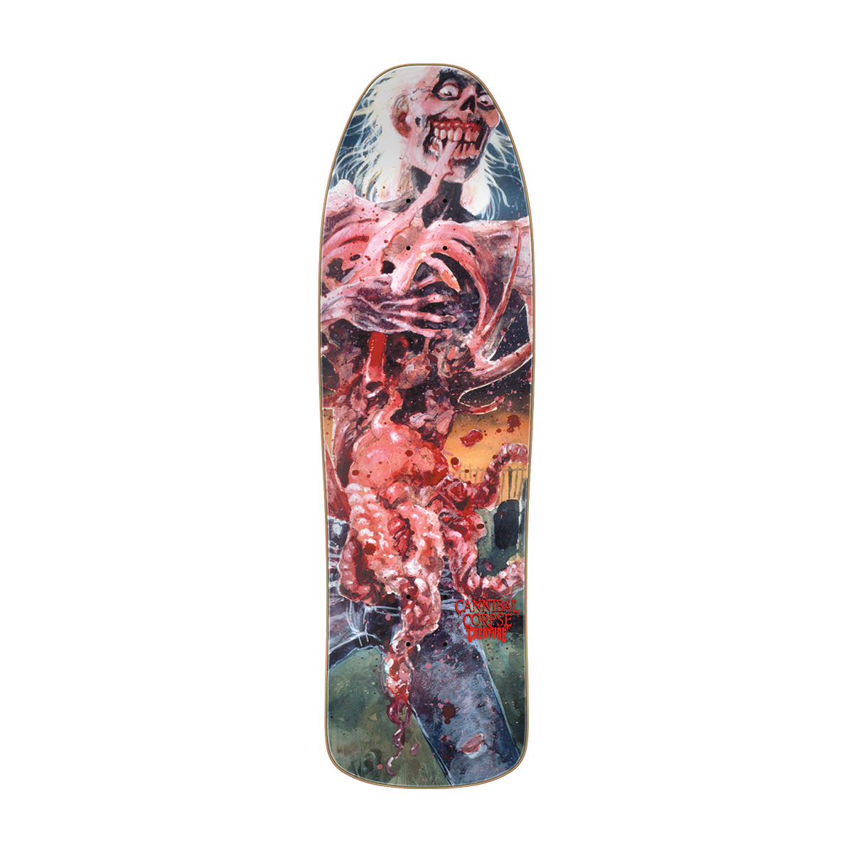 Cannibal Corpse X Creature Eaten Back To Life Skateboard Deck